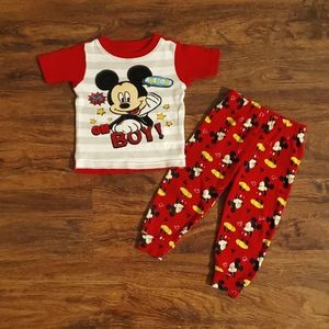Mickey Mouse 2-Piece Pajamas Set 24M